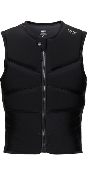 2026 Mystic Mens Block Front Zip Impact Vest 35005.230212 - Black